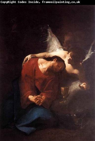 Paul Troger Christ Comforted by an Angel
